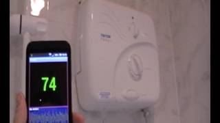 Triton SR v T90xr shower noise comparison [upl. by Alaunnoif]