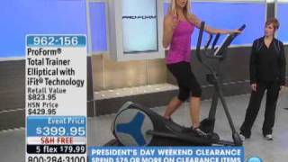 ProForm Total Trainer Elliptical with iFit Technology [upl. by Asiulairam]