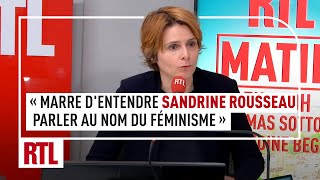 quotJen ai marre dentendre Sandrine Rousseau parler au nom du féminisme toute la journéequot [upl. by Dedie]