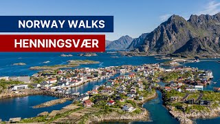 Stunning Henningsvær Walk  Lofoten Fishing Village  Norway Walks 4K [upl. by Notlad]