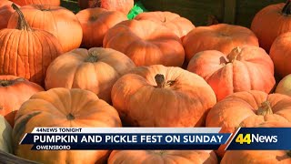 Pumpkin amp Pickle Fest held in Owensboro on Sunday [upl. by Cotterell]