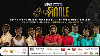 NSMQ2024 GRAND FINALE  ST AUGUSTINE’S COLLEGE VS KETA SHTS VS MFANTSIPIM SCHOOL [upl. by Rambert]