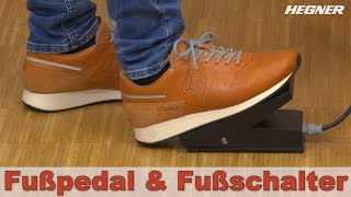 Elektronisches Fußpedal oder Fußschalter  Nachrüstbarkeit  Folge 11  Hegner TV [upl. by Sik]