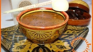 Harira soupe marocaineوصفات رمضانية  الحريرة المغربيةRamadan Specials [upl. by Ecydnak]