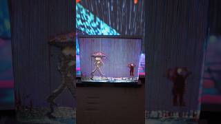 Bringing A Banksy Style Picture To Life projectionmapping psychedelicart banksy [upl. by Elwee]