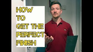 Learn How To Plaster  Getting The Perfect Finish In 2 Simple Steps [upl. by Elvera]