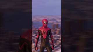 SpiderMan Remastered vs Miles Morales  Whats Up Danger shorts [upl. by Arateehc]