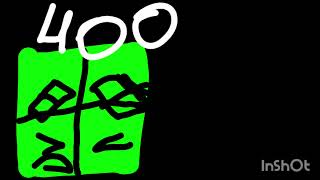 400 SNEEZE  numberblocks sneeze add round 10 The end [upl. by Ecyar165]