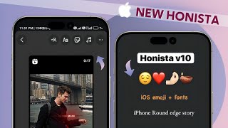 New Honista V10 🔥 iOS Instagram On Android 2024  Honista iPhone Story Settings  Honista New Update [upl. by Cypro485]