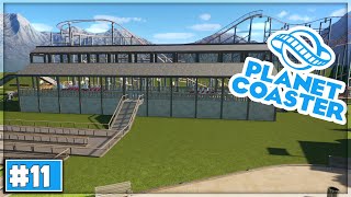 Bahnhof Gestaltung der neuen Western Achterbahn🎢PLANET COASTER 011 [upl. by Wallie905]