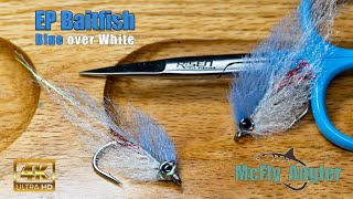 EP Baitfish Fly  Immitation Shad pinfish bunker and more  McFly Angler Fly Tying Tutorial [upl. by Anihcak]