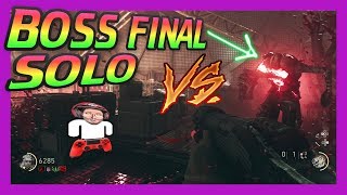 BOSS FIGHT SOLO FAIL THE SHADOWED THRONE DLC 2 ZOMBIES WW2 CALL OF DUTY [upl. by Eizdnil]