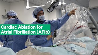 Cardiac Ablation for Atrial Fibrillation AFib [upl. by Pogue]