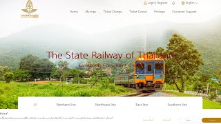 How to book a train ticket online Bangkok to Hua Hin [upl. by Brooke807]