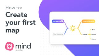 How to Mind Map Create Your First Mind Map in MindMeister [upl. by Tiffany]