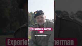 Experiencing a Sherman tank first hand tank history almurray [upl. by Hagen625]