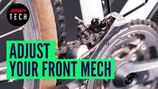 How To Adjust A Front Derailleur  Setup amp Adjust Bike Gears [upl. by Blessington129]