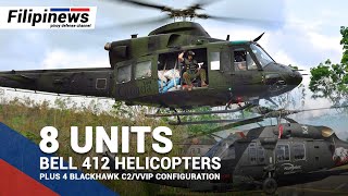 ACQUISITION OF 8 BELL 412 AND 4 BLACKHAWK S70I C2VVIP CONFIGURATION FOR PAF NOW UNDERWAY [upl. by Drucill]