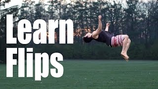 How to Learn Flips For Beginners  What Order [upl. by Portingale]