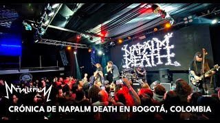 Napalm Death  Contagion Live in Bogota Colombia 2024 [upl. by Barbabra]