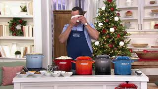 Le Creuset 10qt Enamel on Steel Stockpot on QVC [upl. by Htrap]