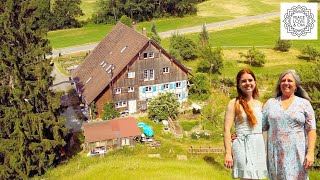 Mutter und Tochter sanieren uraltes Bauernhaus mit Selbstversorgergarten [upl. by Touber793]