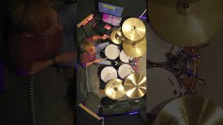 Plenty of cymbal action on this instrumental guitar track cymbals drums recordingdrums [upl. by Nayra]