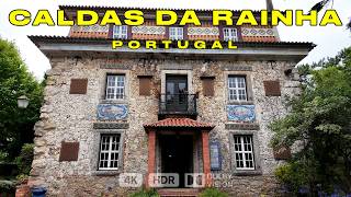 Caldas da Rainha Portugal🇵🇹 Dom Carlos I Park Ceramics Museum Walking tour 4K [upl. by Asirrac439]