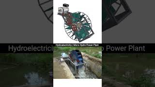 DIY Micro Hydro Power Plant How to Harness Stream Energy for Electricity renewableenergy [upl. by Lordan733]