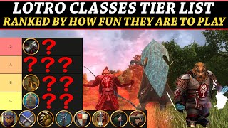 LOTRO Class Tier List  Ranking All Classes By How Fun They Are To Play [upl. by Luamaj547]