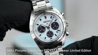 Seiko Prospex Speedtimer SSC937 European Limited Edition [upl. by Rahel]