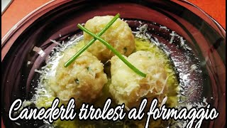 Canederli al Formaggio  Ricetta tradizionale Tirolese Austriaca  una bontà ChefJasonznc [upl. by Dill]