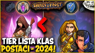 ⭐ NAJLEPSZA KLASA W SHAKESIE TIER LISTA KLAS POSTACI 2024 ⭐ SHAKES amp FIDGET ⭐ N3UTR4L ⭐ [upl. by Llednav]