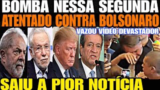 ATENTADO GRAVE CONTRA BOLSONARO A PIOR NOTÍCIA FOI CONFIRMADA POR JORNALISTA DO ESTADÃO P JANJA [upl. by Heng]