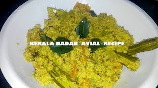 KERALA STYLE EASY AVIAL RECIPE [upl. by Lerat]