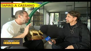 🔥Cassano svela a STRISCIA la NOTIZIA le ragioni della FINE della BOBO TV  Tapiro doro a Cassano [upl. by Amora]