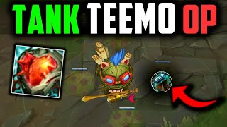 NEW TANK TEEMO BUILD OPMOST DAMAGE DEALTTAKEN How to Play Tank Teemo Season 14  Teemo Guide [upl. by Vedis463]