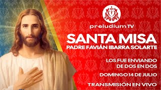 🙌 Misa En Vivo de Hoy ⛪ Domingo 14 de Julio de 2024 Padre Favián Ibarra Solarte [upl. by Reifnnej]