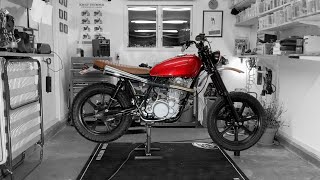 Yamaha SR 500  ScrambleR 500 Rebuild Project Walkthrough [upl. by Toffey]