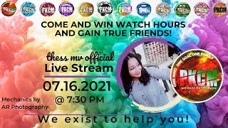 GROW YOUR CHANNEL AND GAIN FRIENDS  Live Stream 47  July 16 2021  730 PM [upl. by Dusza286]