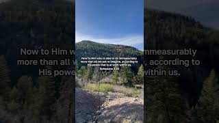 How Powerful Is God Ephesians 320 bible foryou [upl. by Akered628]