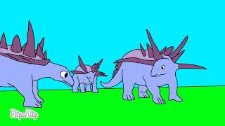 Dinosaurs battel Championship would s2 Polacanthus vs Gastonia [upl. by Mackenie]