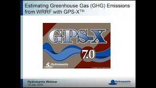 Estimating Greenhouse Gas GHG Emissions from WRRF with GPSX [upl. by Edualcnaej]