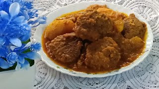 মাছের ডিমের কোপ্তা রেসিপি। macher dim er bora r recipefish egg curry recipe bengali homemade style [upl. by Lejeune]