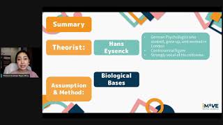 Theories of Personality  Hans Eysenck [upl. by Amandy]