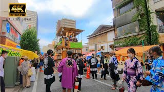 三嶋大祭り2022 walk through Mishima Festival Japan【4K】 [upl. by Ramyaj530]