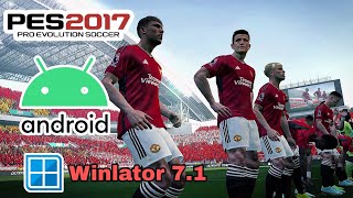 Main Efootball 2025 Android pes 2017 Setara ps4  Winlator 713 Glibc Snapdragon 680 [upl. by Alimak]