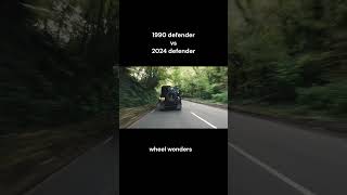 1990 Land Rover Defender vs 2024 Land Rover Defender subscribe😉 [upl. by Airym]