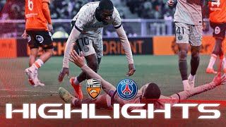 HIGHLIGHTS  LORIENT 14 PARIS ⚽️ DEMBÉLÉ amp MBAPPÉ [upl. by Ocsirf]