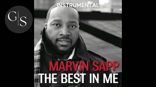 Marvin Sapp  The Best In Me INSTRUMENTAL  Gospel STEMs [upl. by Armalda240]